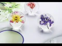 Акриловый логотип пресс-папье цветка подгонянный для украшения video