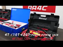 Сила Porta инструментов оборудований мастерской AA4C гидравлическая поднимает домкратом video