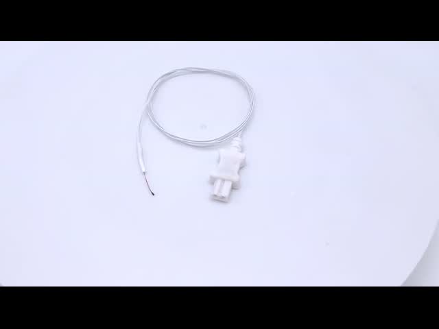 2.252KΩ B25/50=3935K Молексный соединитель NTC Температурный датчик Эпоксидно покрытый видео