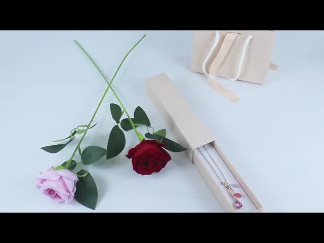 Small Simple Black 	Jewelry Packaging Box For Earrings