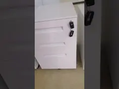 Шкаф постамента анти- ящика наклона 3 мобильный для файла A4 с замком D520MM video