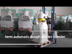 Шарик теста 30 частей делая рассекатель 0.75KW теста пиццы машины Semi автоматический video