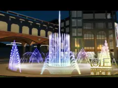 Программа изменения цвета LED бассейн фонтан из нержавеющей стали 304 video