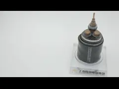 IEC Black XLPE Изолированный не защищенный / защищенный кабель питания video