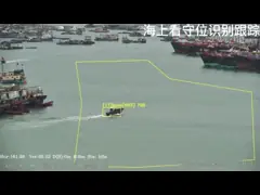 термическое изображение разрешения системы камеры 6.0G HZ PTZ видимое •	NVT-9800X PTZ video