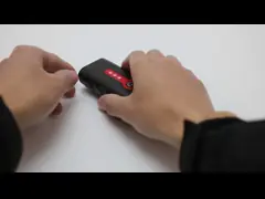 батарея мигающих огней 4400mAh велосипеда дороги 95x46x25mm video