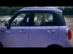 Лингдонг 5000w Четырехколесный электромобиль Пассажирский Четырехколесный аккумуляторный автомобиль 40 км / ч video