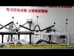 Aa4c Precision Car Body Shaping Bracket Single Dual And 4 Arms Auto Сварочный аппарат video