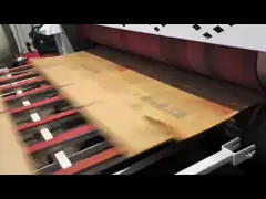 Печатание цвета края руководства PRY-2000 3 и автомат для резки плашки со штабелеукладчиком video