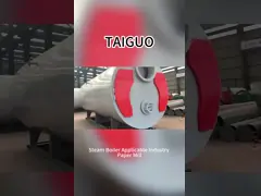 Термический КПД 96% мазутного, газового, масляного парового котла пищевой промышленности video