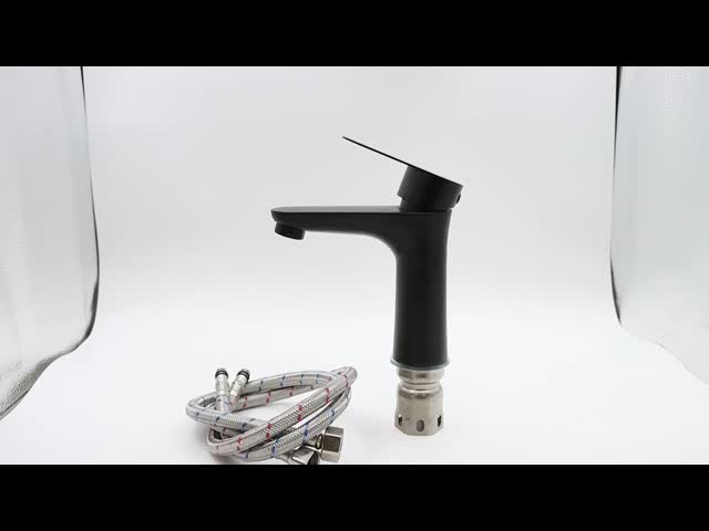 ステンレス鋼の浴室の洗面器の冷たく熱い洗面器のコックの単一のハンドルの浴室のコック