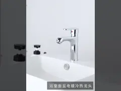 Горячая и холодная вода цинковый сплав кранов водопровод для кухни раковины антиржавленность video