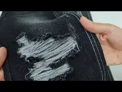 China 10oz Broken Twill Denim Fabric Textile For Women Soft Touch Power Stretch supplier