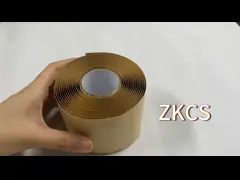 Отличная водонепроницаемая самосплавляющаяся резина Водонепроницаемая изоляция Водяная печать Мастика лента video