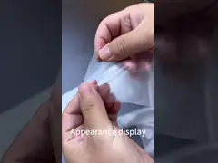 150cm Transparent Embroidery Backing Pva Water Soluble Film Fast Water Solubility