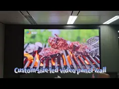 P4 Внутренний полноцветный светодиодный дисплей 320*160 мм video