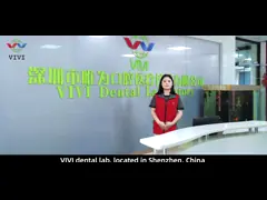 China Semi Precious Alloy Crowns PFM Restorations VIVI Dental Laboraotry supplier