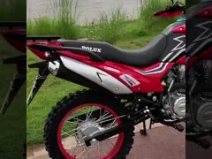 200cc 2.5l Electric Dual Sport Bike Shock Absorber Deep Teeth Motor