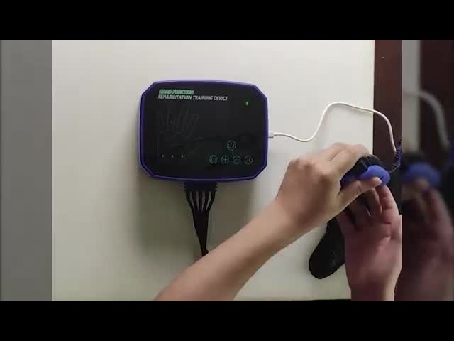 Hemiplegia Trauma Stroke Rehabilitation Robot Gloves Hand Physiotherapy Machine