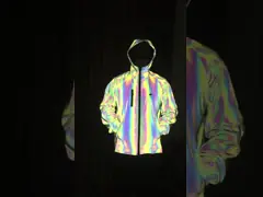 Застежка-молнии нейлона людей фабрики одеяния OEM случайной свободной на открытом воздухе полной водостойкая куртка 100% бомбардировщика video