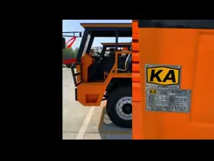 Ce Сертификация Подземная горнодобывающая техника Суставный грузовик высокая нагрузка 15 тонн video