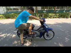 крышка мопеда велосипеда ямы сплава мотоцикла Underbone улицы 4.3l 110cc двойной покрашенная муфтой пластиковая video