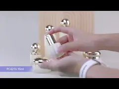 Печатание ярлыка бутылки 50ml 100ml 120ml изготовленного на заказ цвета косметическое упаковывая video