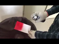 Acrylic Spray Paint for wood, metal, plastic in red, black color