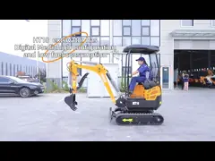 China Japanese import brand Engine 1.8 Tone Hightop Mini Excavator With Telescopic Track Chassis supplier