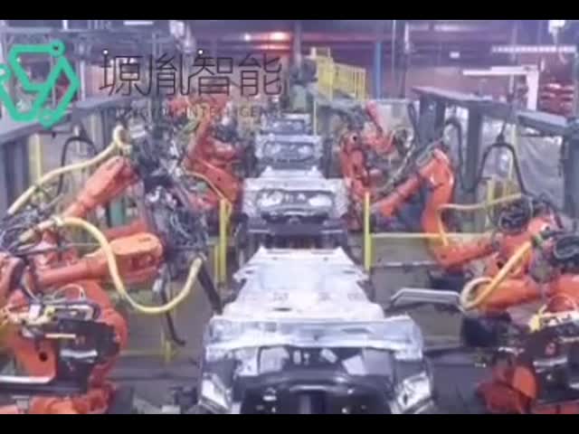 積み重ねを扱う多軸線の高精度のロボティック腕のAbbの腕の負荷200kg ABB6700倉庫