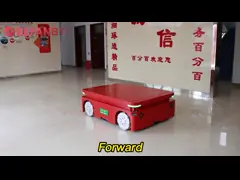 1500-килограммовый электрический автоматический робот AGV для безрельсовой передачи video