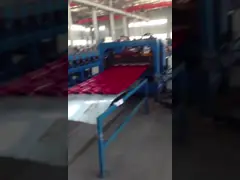 2-3M/минимальный крен плитки структуры стальной плиты формируя пользу крыши конструкции машины video