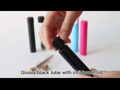 Трубка множественной крышки ребенка трубки крена размеров стеклянной Pre устойчивой стеклянная совместная video