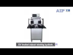 Тест сопротивления замотки статора оборудования для испытаний мотора электротранспорта video