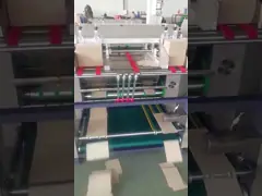China Hot Melt Glue Coating Machine Glue Applicator Roller Laminating Machine For Air Filter supplier