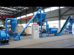 China 1ton -10Tons Biomass Pellet Production Line Sawdust Pine Wood Pellet Machine supplier