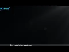 солнечные приведенные в действие света потока СИД 7500-8000k на открытом воздухе со светлым датчиком для освещения парка video