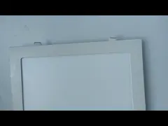 Квадратная плоская светодиодная панель для офисного освещения с регулируемой яркостью CE RoHS ETL 9W 15W 18W 20W 25W 30W video