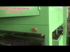 Machine de fabrication de plateaux de poudre d'œuf en papier à haute capacité Emballage de film plastique 30-45kw Puissance