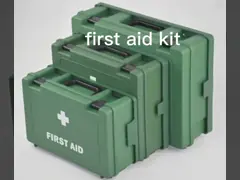 Пылезащитная польза фабрики домашнего офиса коробки скорой помощи PP пластиковая video