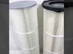 Плиссированный ХЭПА-фильтр замены воздушного фильтра Х14 ХВАК мини промышленный video