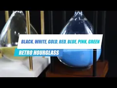 Красочные деревянные таймер часов часов 25 мельчайший для хозяйственных товаров video