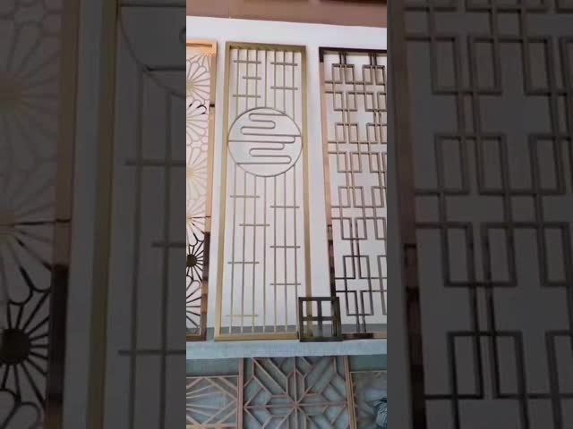 Customized Home Steel Room Divider Metal Partition For Living Room