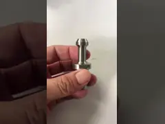 BT40 Комбинировать конечный шелкопрядильный станок с 20CrMnTi материалом и процессом карбурирования video