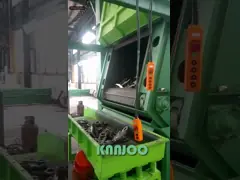 Резиновая машина 85m/S съемки пояса падения Crawler взрывая с фильтром сумки video