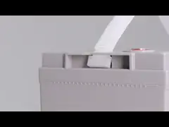 1500 раз продолжительность цикла 12В 9Ач AGM батарея саморазрядка≤3%/месяц video