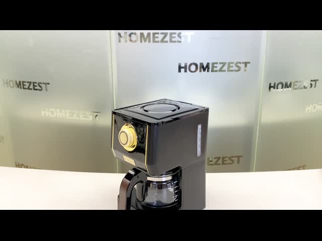 CM1003AE Design clássico com filtro de seleção de aroma máquina de café 650ml com tratamento de superfície de madeira