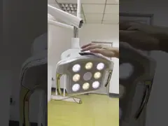 12 металл света стула DC 12-24V AC W зубоврачебные + материал ABS video