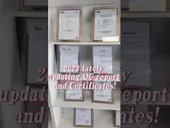 Lately update certificate of solar battery