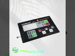 Push Button Membrane Switch Panel 0.2mm Thickness Multifunctional